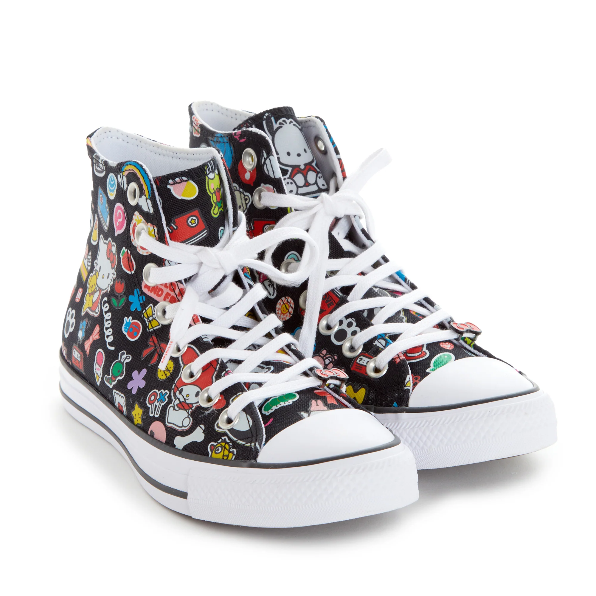 Converse x Hello Kitty and Friends Chuck Taylor All Star Hi-Top Sneaker (Adult - Black) - Image 3