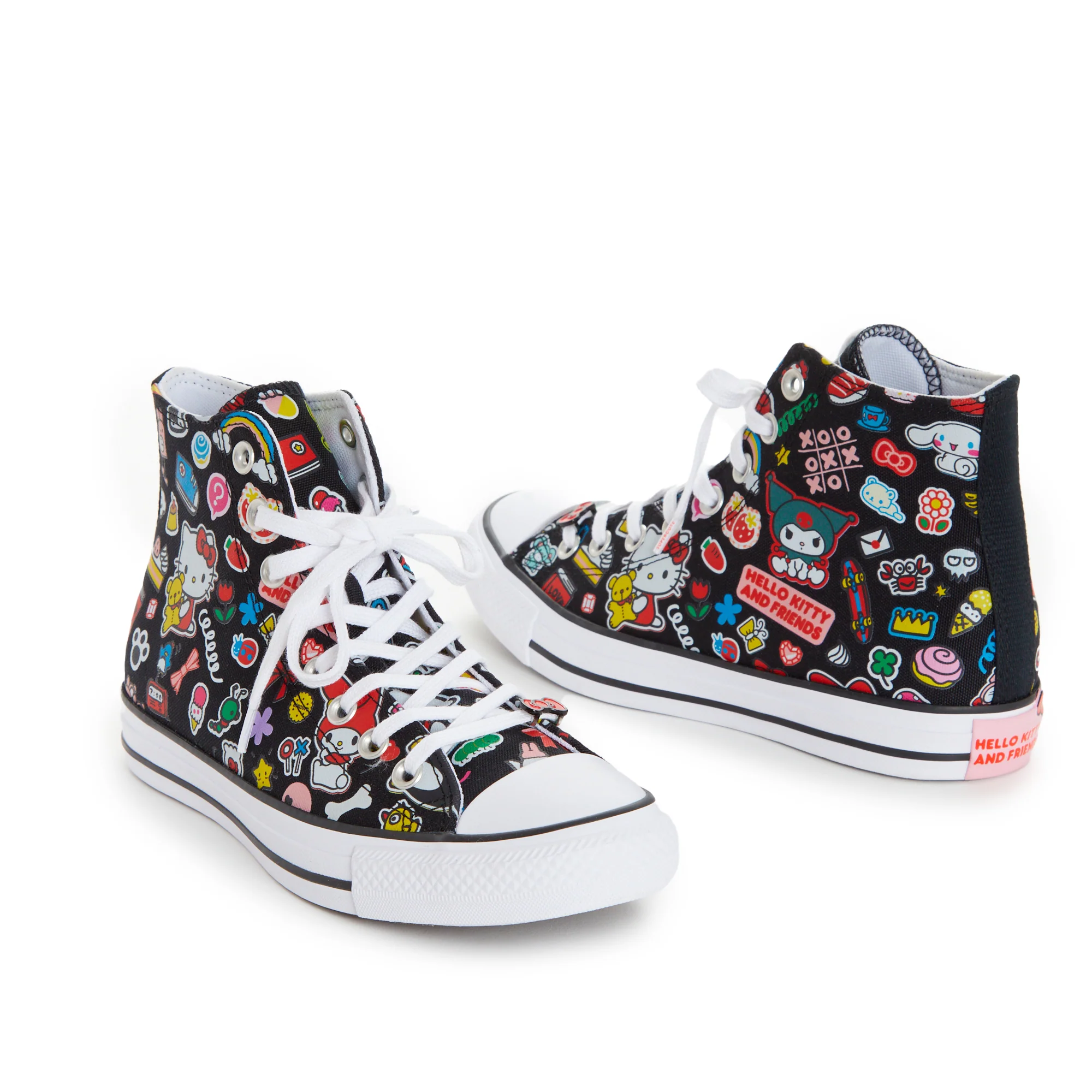Converse x Hello Kitty and Friends Chuck Taylor All Star Hi-Top Sneaker (Adult - Black) - Image 5