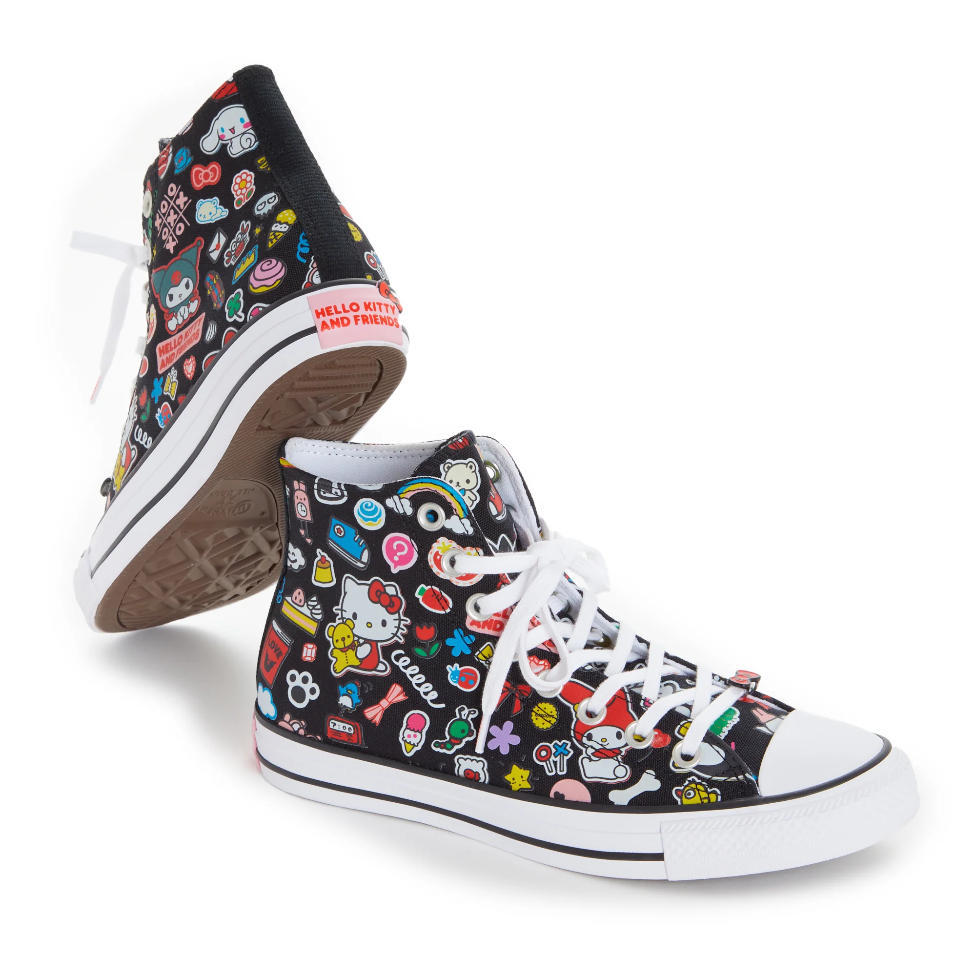 Converse x Hello Kitty and Friends Chuck Taylor All Star Hi-Top Sneaker (Adult - Black) - Image 7