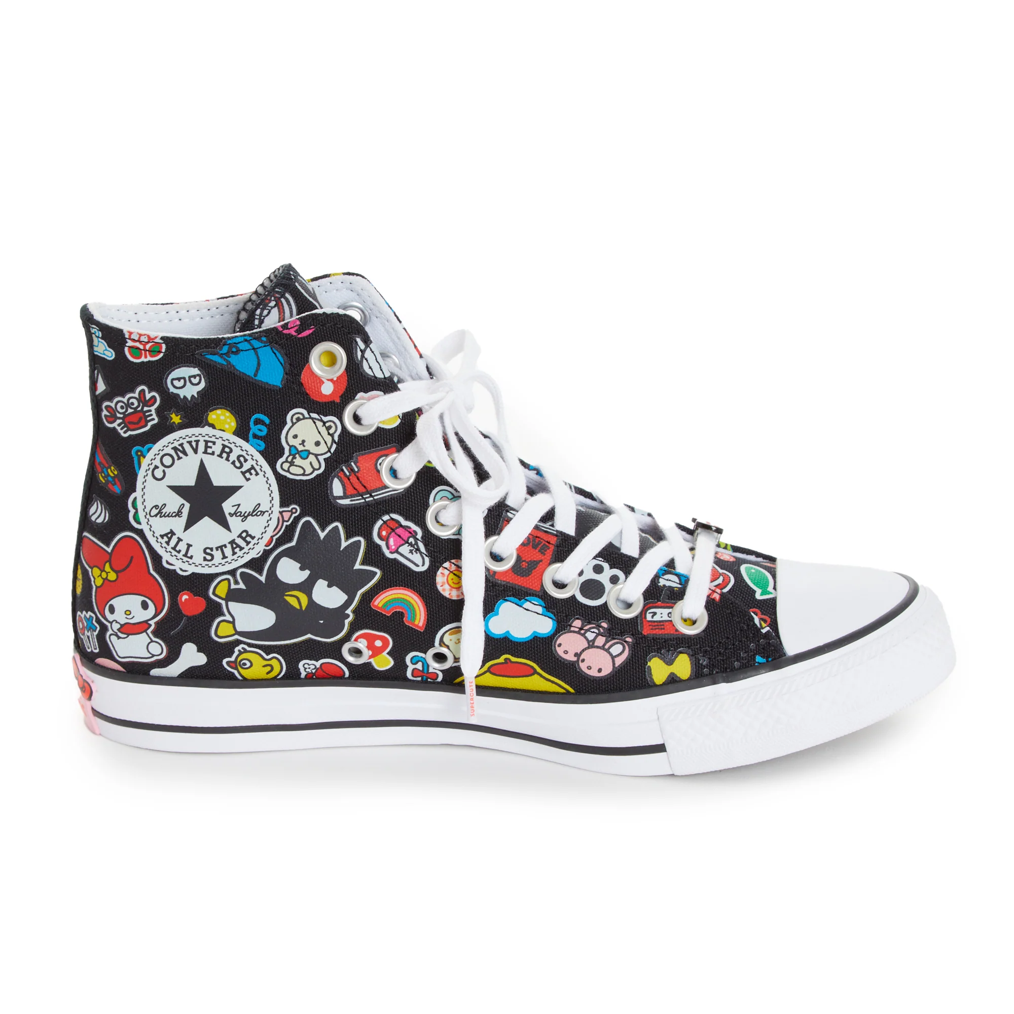 Converse x Hello Kitty and Friends Chuck Taylor All Star Hi-Top Sneaker (Adult - Black) - Image 8