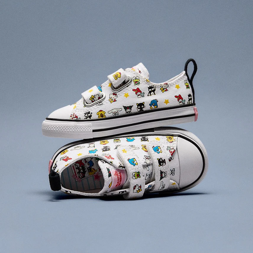 Converse x Hello Kitty and Friends Chuck Taylor All Star Two-Strap Easy-On BFFS Sneaker (Toddler) - Image 3