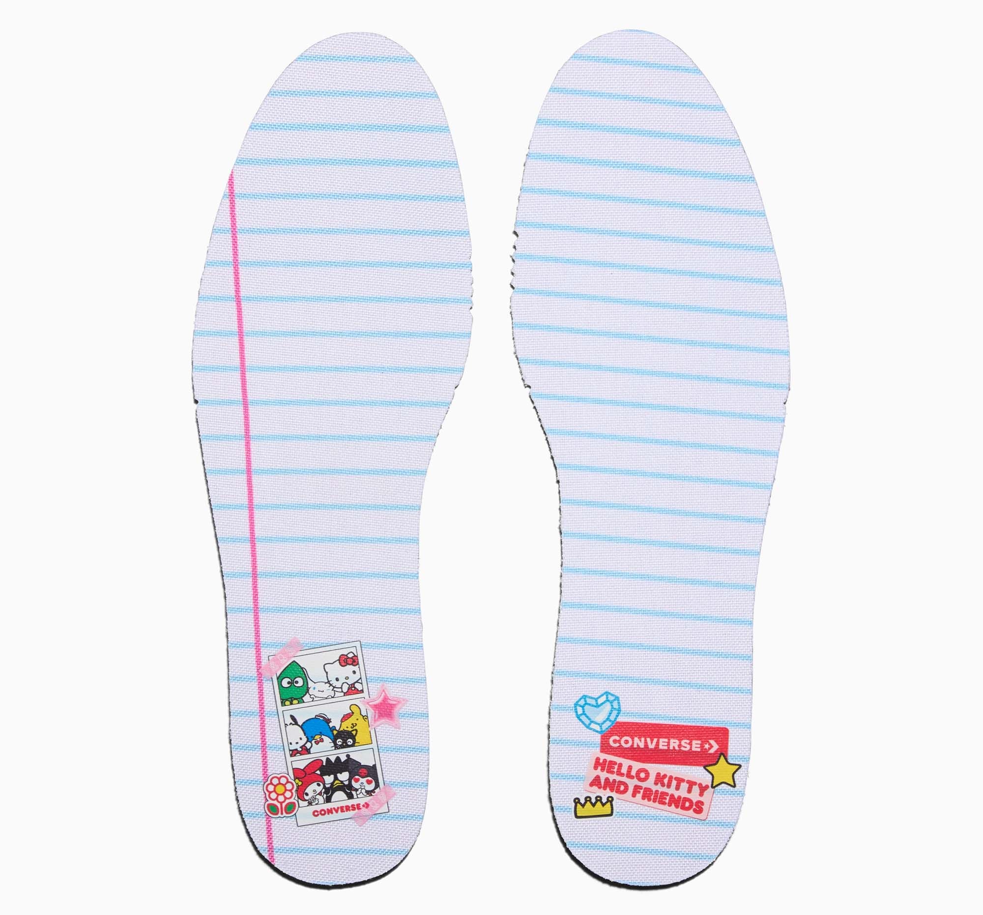 Converse x Hello Kitty Chuck Taylor All Star Charmed Hi-Top Sneaker (Adult - White) - Image 12