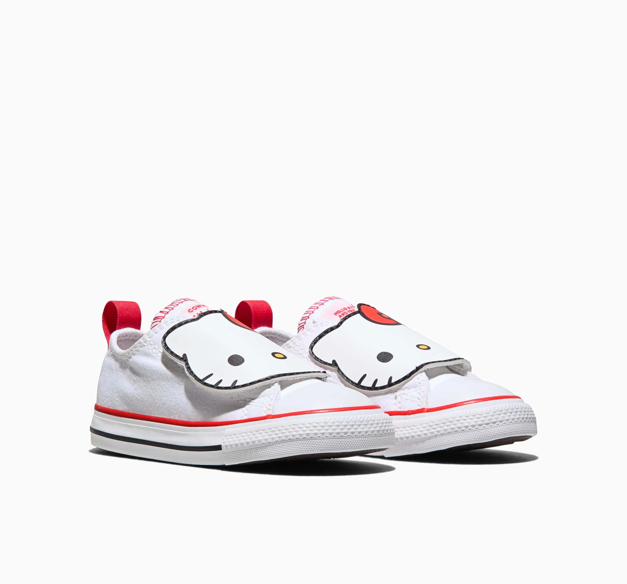 Converse x Hello Kitty Chuck Taylor All Star One Strap Easy-On Sneaker (Toddler - White) - Image 10