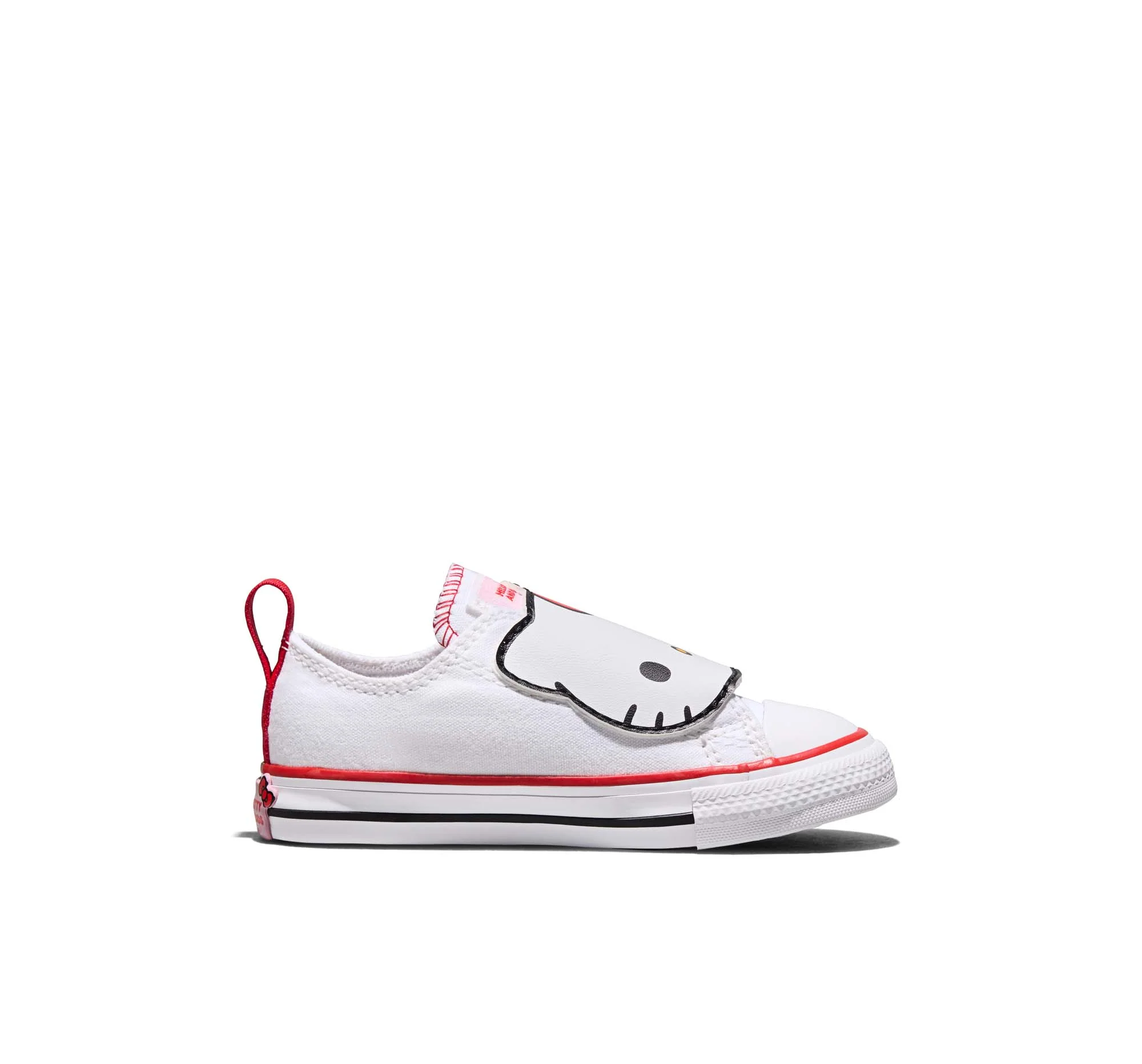 Converse x Hello Kitty Chuck Taylor All Star One Strap Easy-On Sneaker (Toddler - White) - Image 4