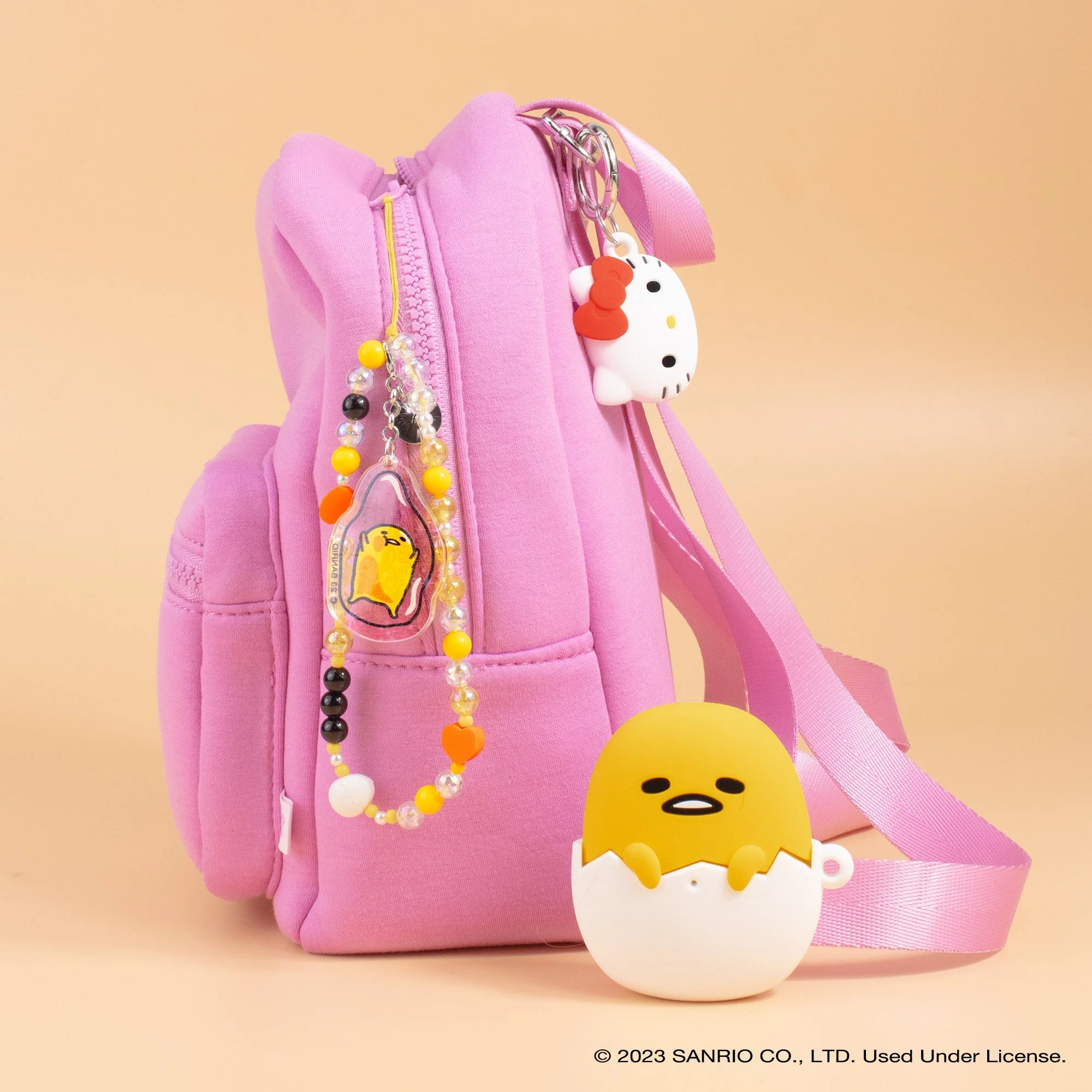 Gudetama Beaded Charm Mobile Phone Wrist Strap - Image 6