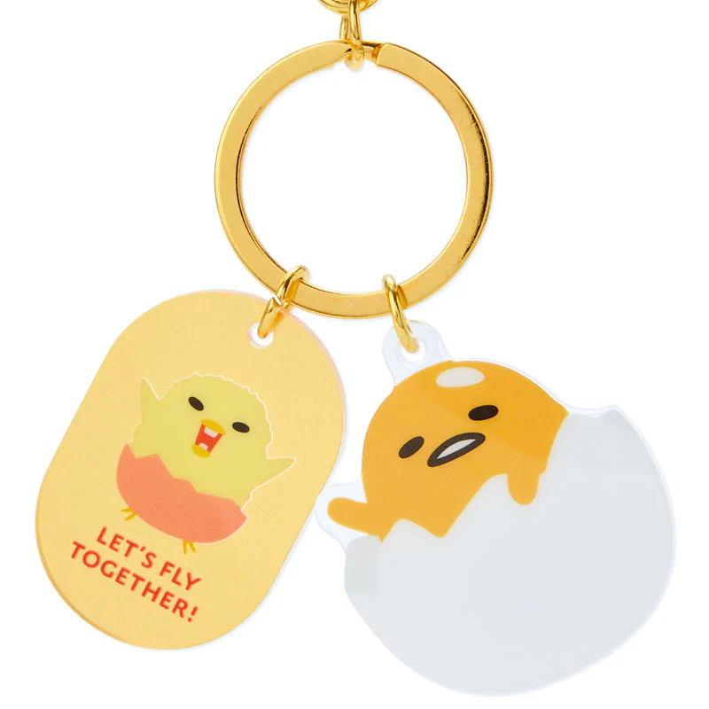 Gudetama Besties Keychain - Image 2