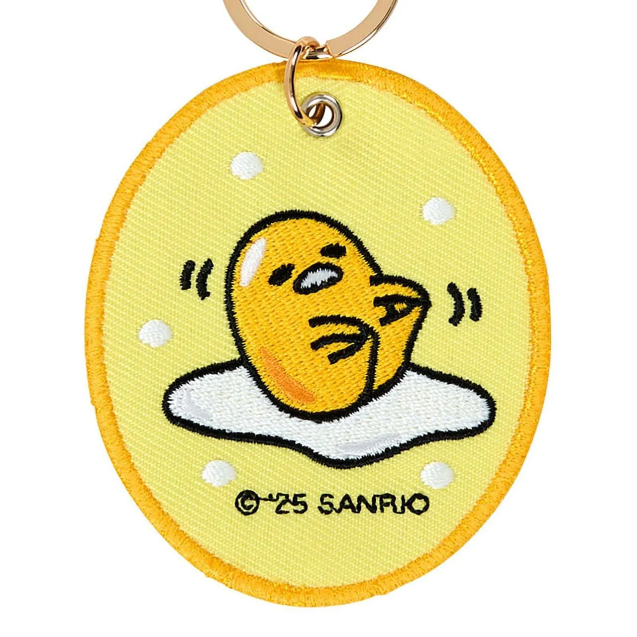 Gudetama Mascot Badge Keychain (Sanrio Character Award Series) - Image 2