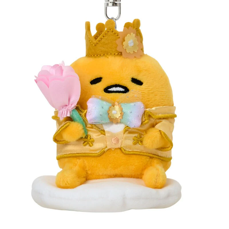 Gudetama Plush Mascot Keychain (Everyone is the Star Series) - Image 2