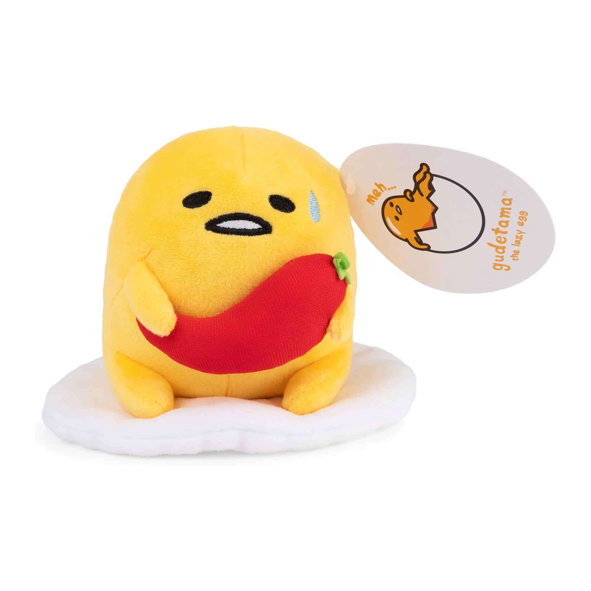 Gudetama Mascot Plush (Spicy) - Image 3
