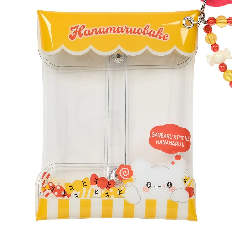 Hanamaruobake Clear Snap Mini Pouch (I Love Sweets Series) - Image 3