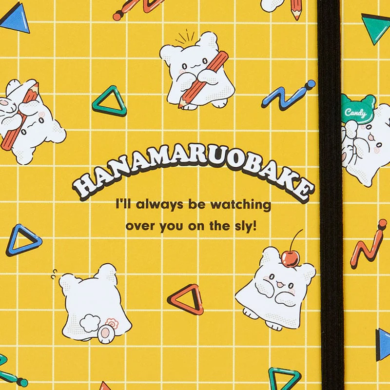 Hanamaruobake Lined Notebook (Elastic Closure) - Image 4