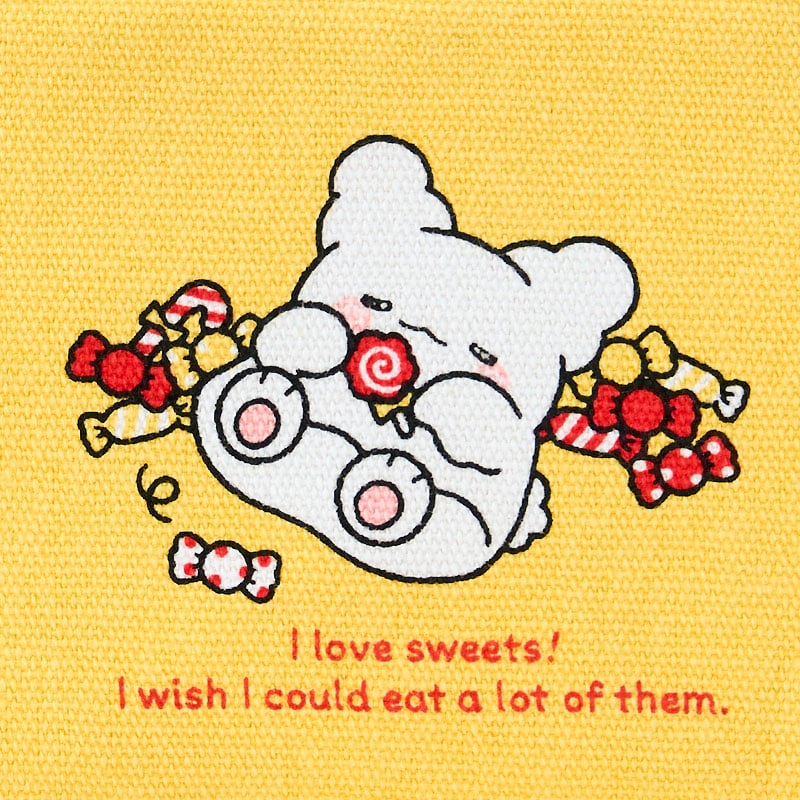 Hanamaruobake Mini Zipper Pouch (I Love Sweets Series) - Image 5