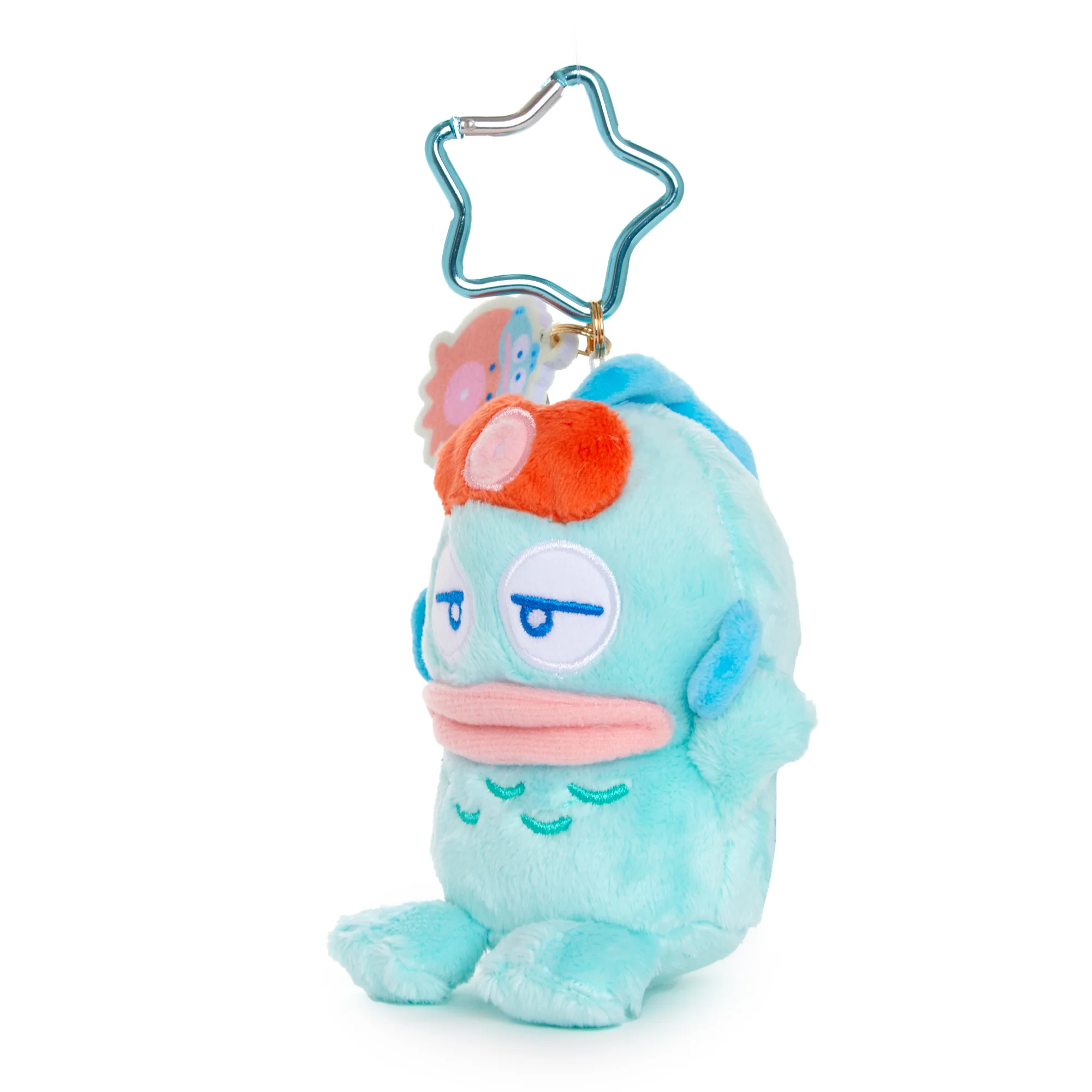 Hangyodon Plush Eyemask Mascot Keychain (Clowning Around Series) - Image 3