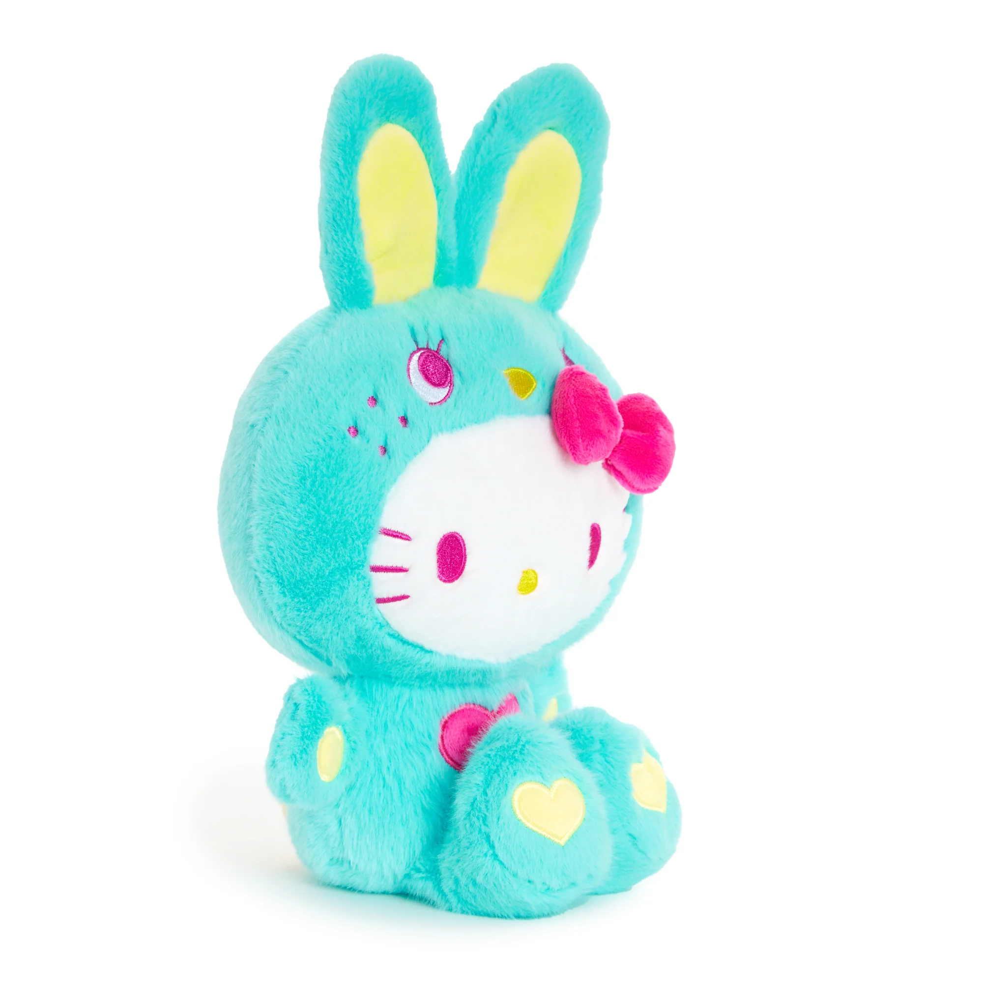 Hello Kitty 11" Green Plush (Colorful Bunny Series) - Image 2
