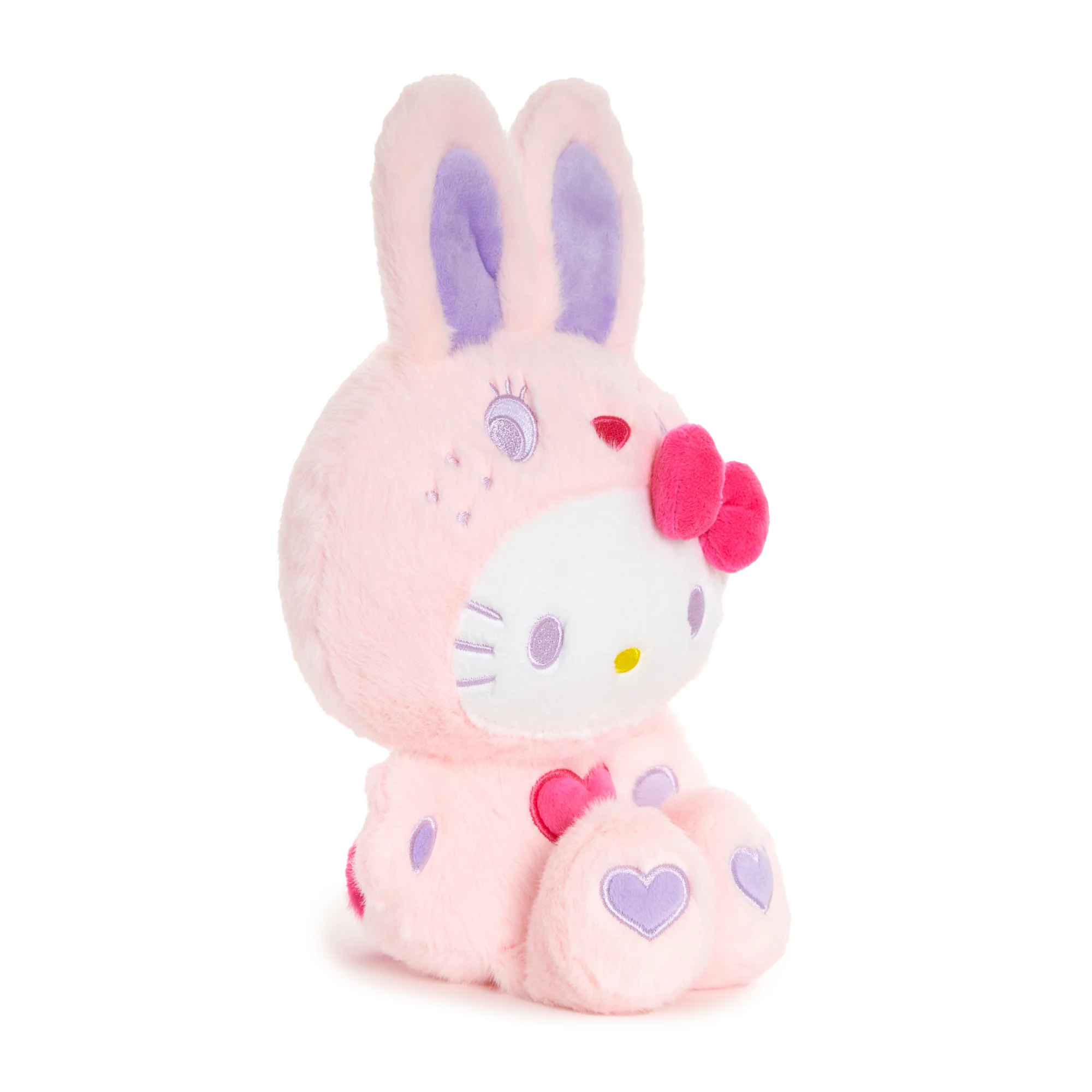 Hello Kitty 11" Pink Plush (Colorful Bunny Series) - Image 2