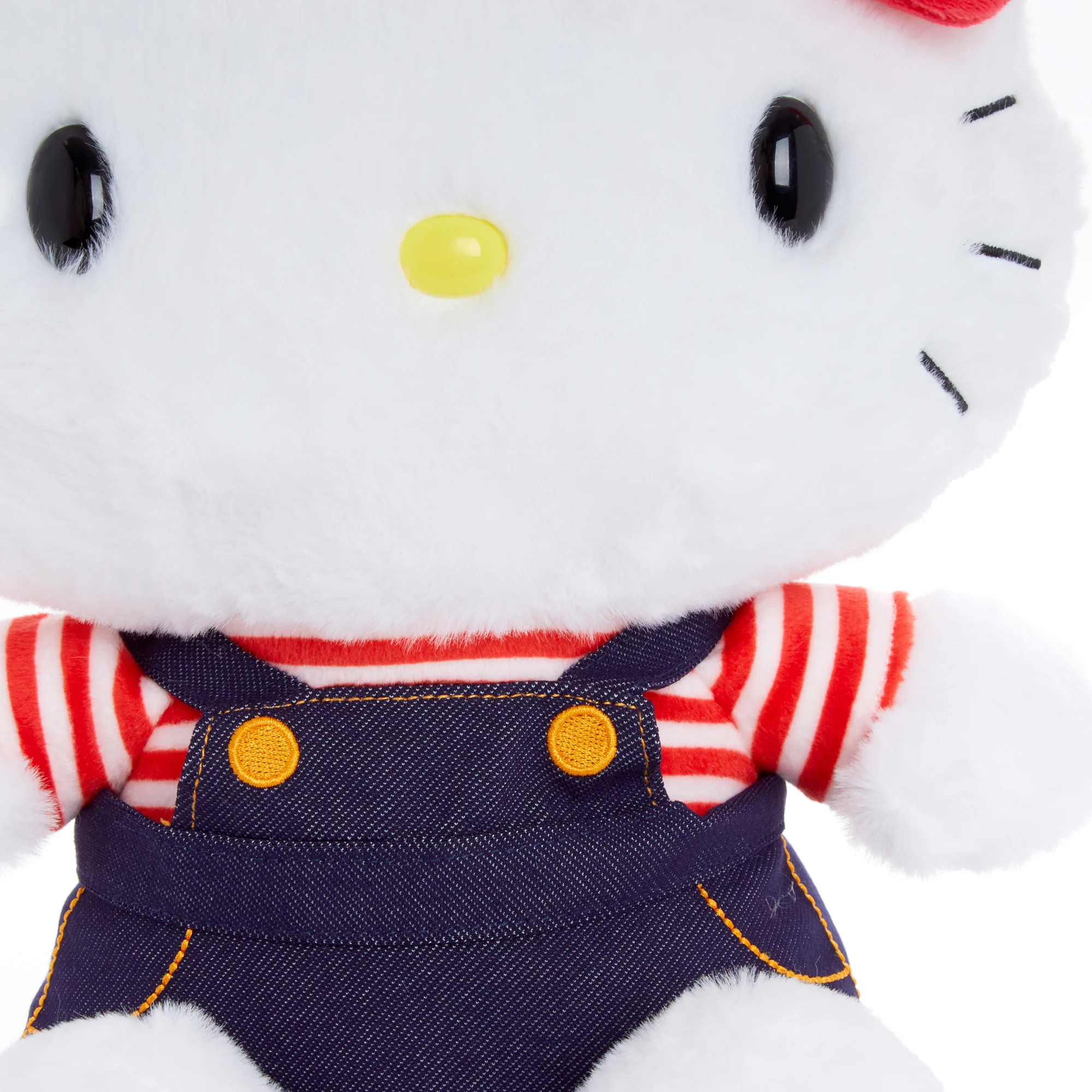 Hello Kitty 12" Plush (Denim Jumper) - Image 2