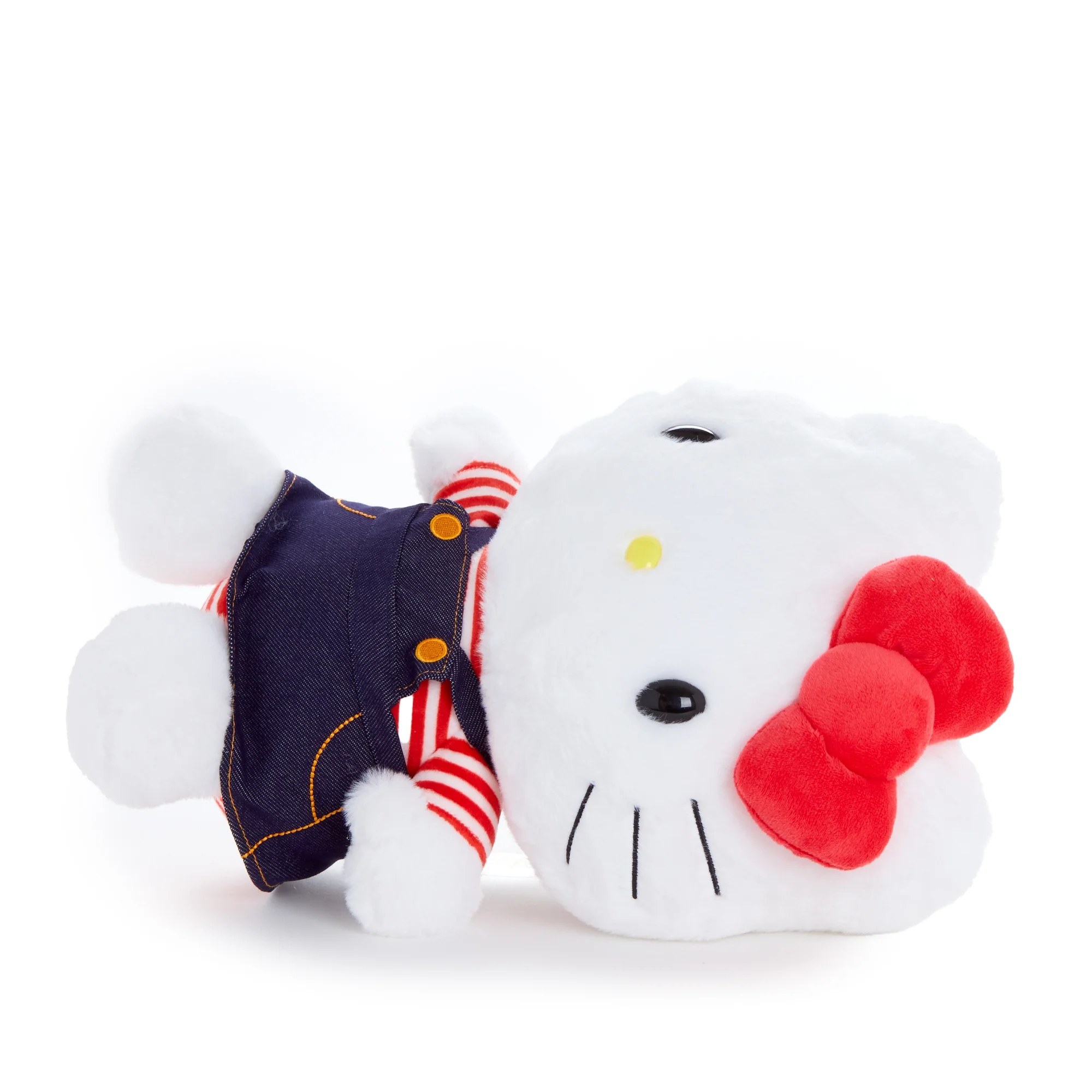 Hello Kitty 12" Plush (Denim Jumper) - Image 5