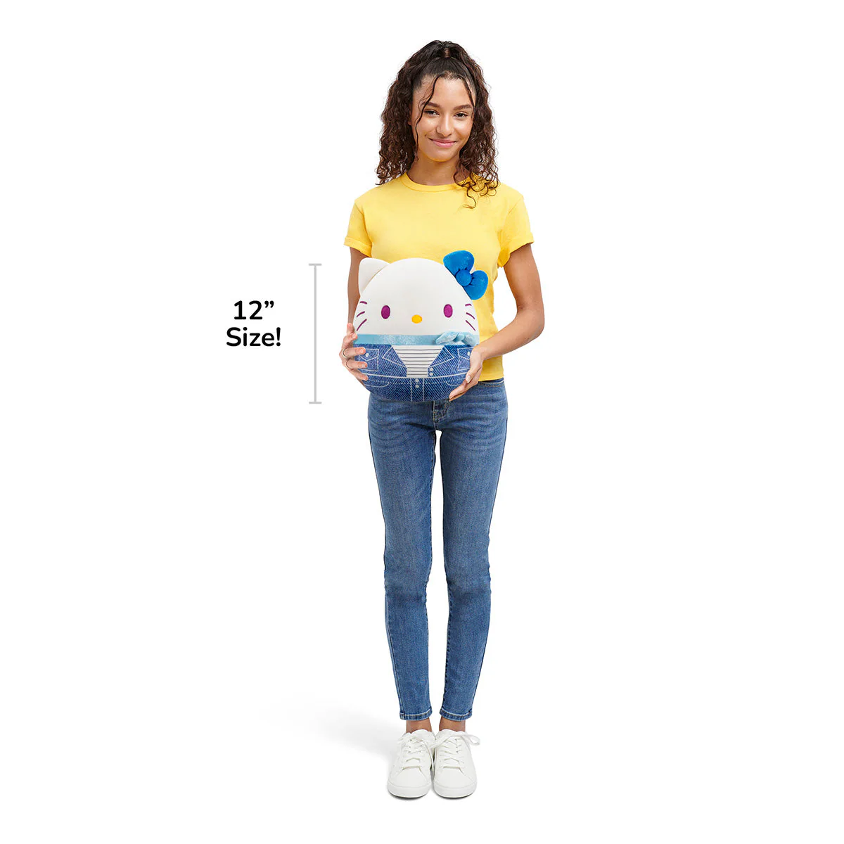 Hello Kitty 12" Squishmallows Plush (Denim) - Image 8