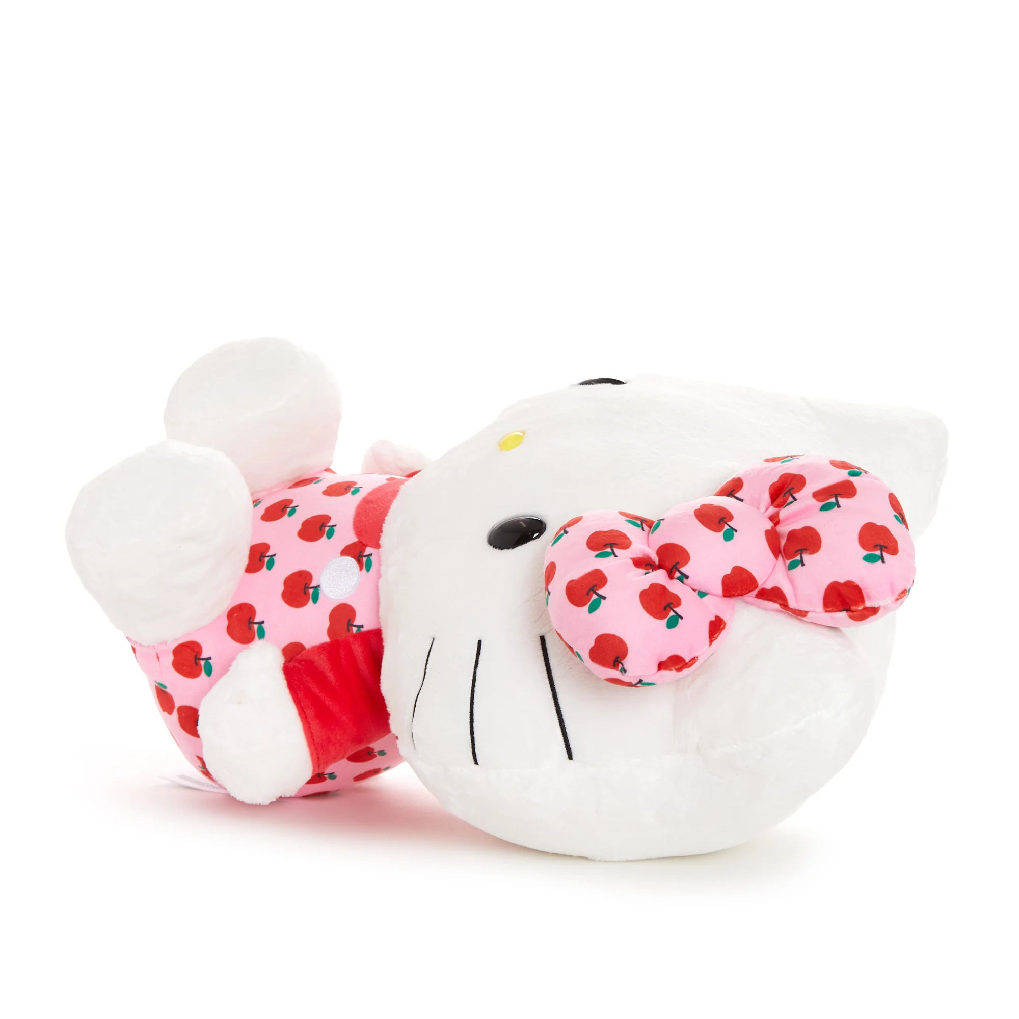 Hello Kitty 15" Pink Overalls Large Plush (Apples Series) - Image 5