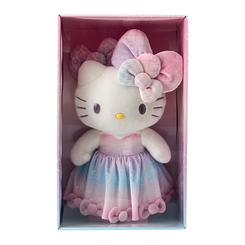 Hello Kitty 18" Boxed Plush 50th Anniv. (Fashionable Ribbons Series) - Image 2