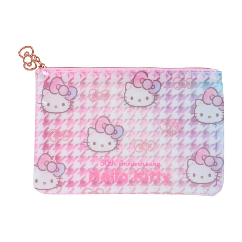 Hello Kitty 2-Piece Pouch Set 50th Anniv. (Fashionable Ribbons Series) - Image 4