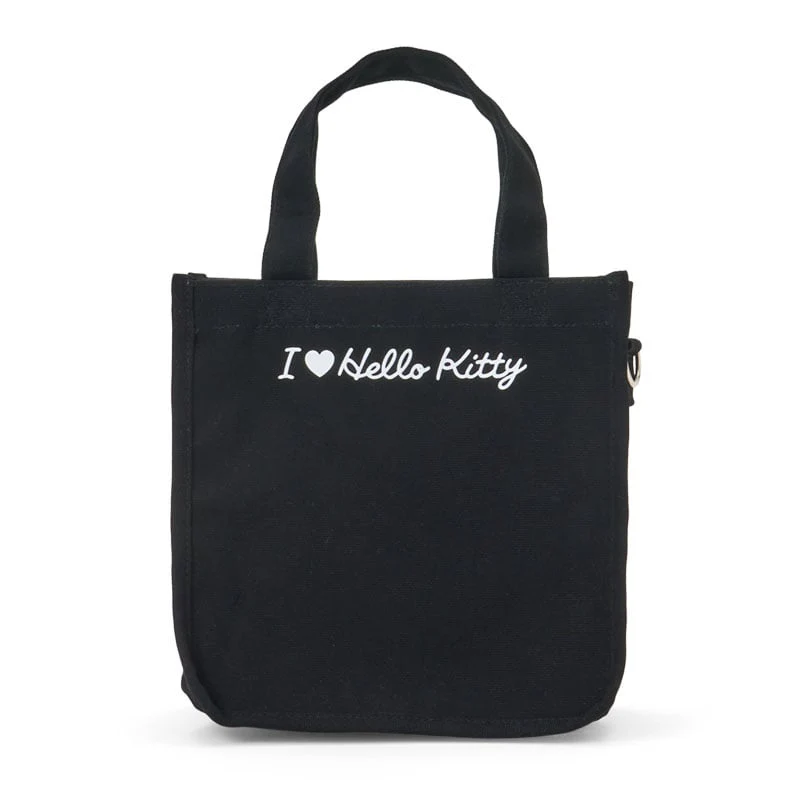 Hello Kitty 2-Way Black Mini Tote Bag (I Love Hello Kitty Series) - Image 5