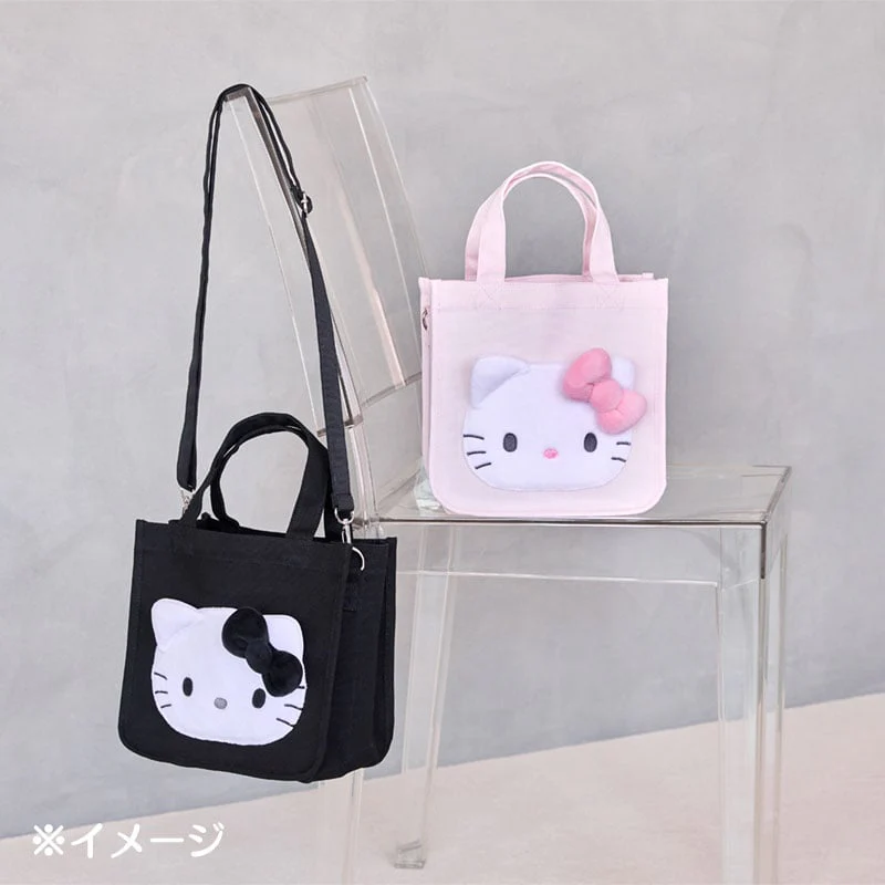Hello Kitty 2-Way Black Mini Tote Bag (I Love Hello Kitty Series) - Image 7