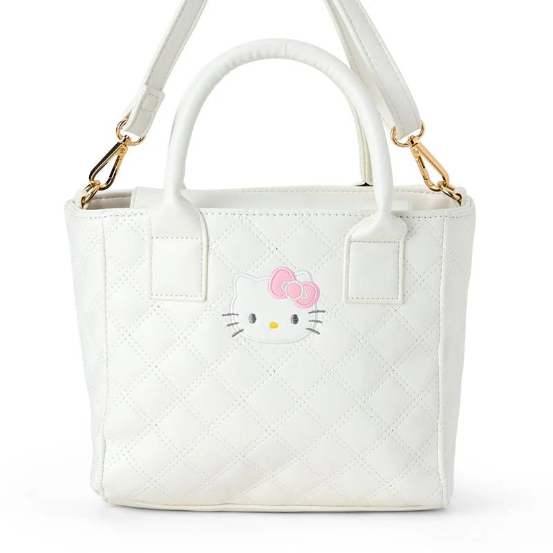 Hello Kitty 2-Way Mini Quilted Tote Bag - Image 3