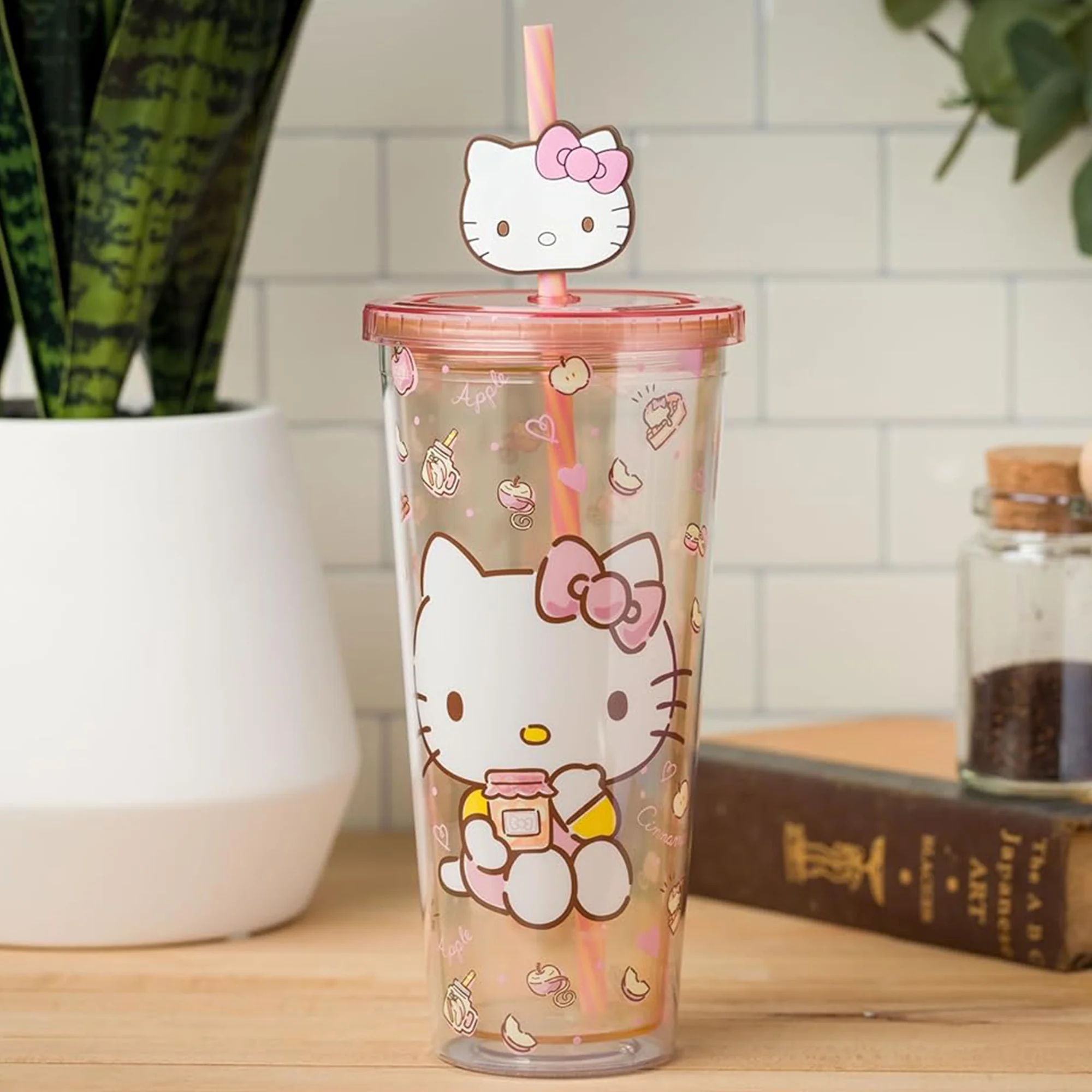 Hello Kitty 24oz Apples & Cinnamon Travel Tumbler - Image 3