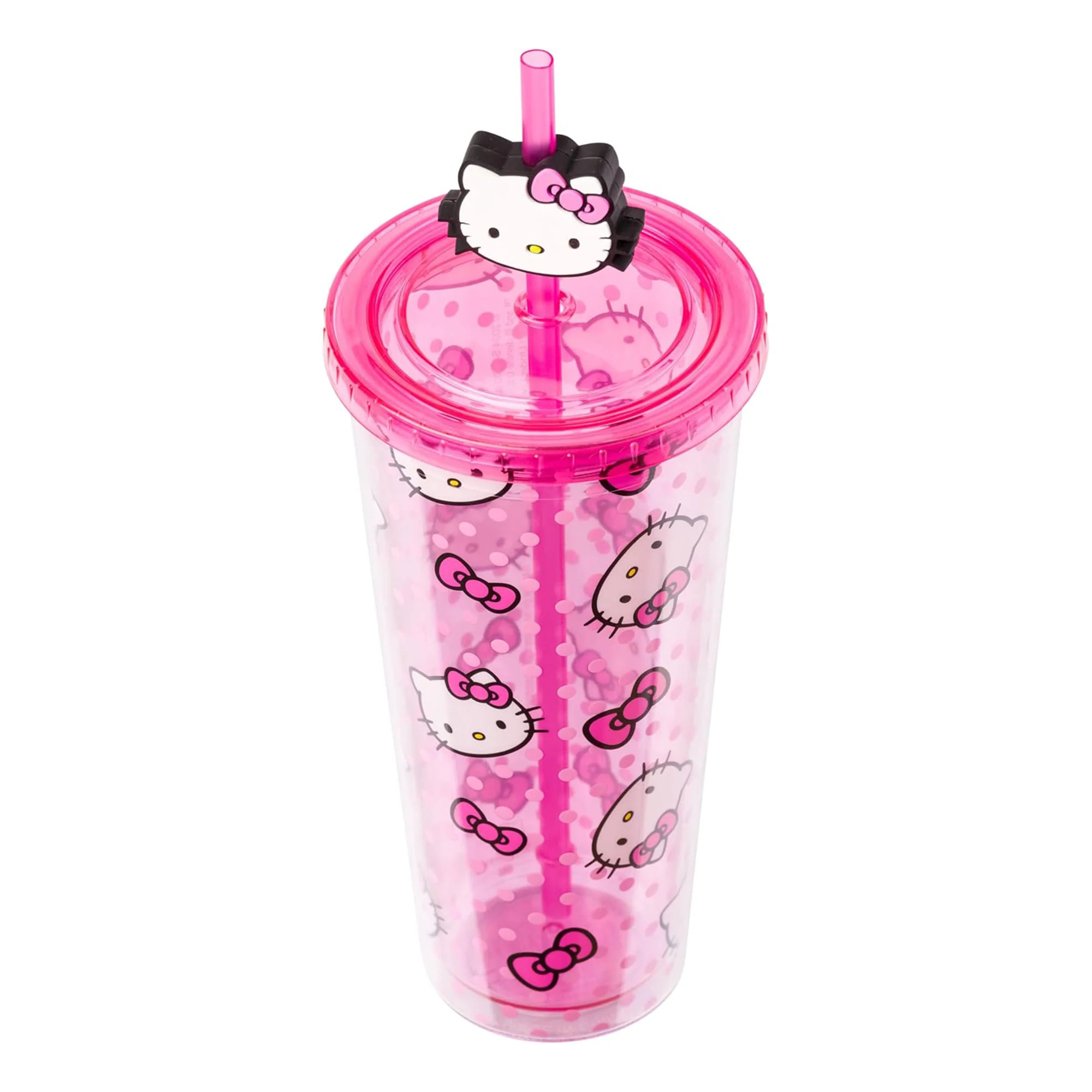 Hello Kitty 24oz Bows & Dots Travel Tumbler - Image 3