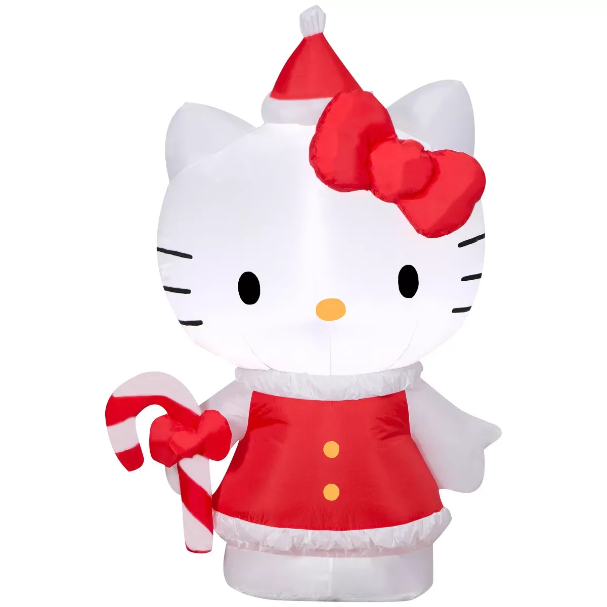 Hello Kitty 3.5ft Airblown Inflatable (Holiday Dress) - Image 2