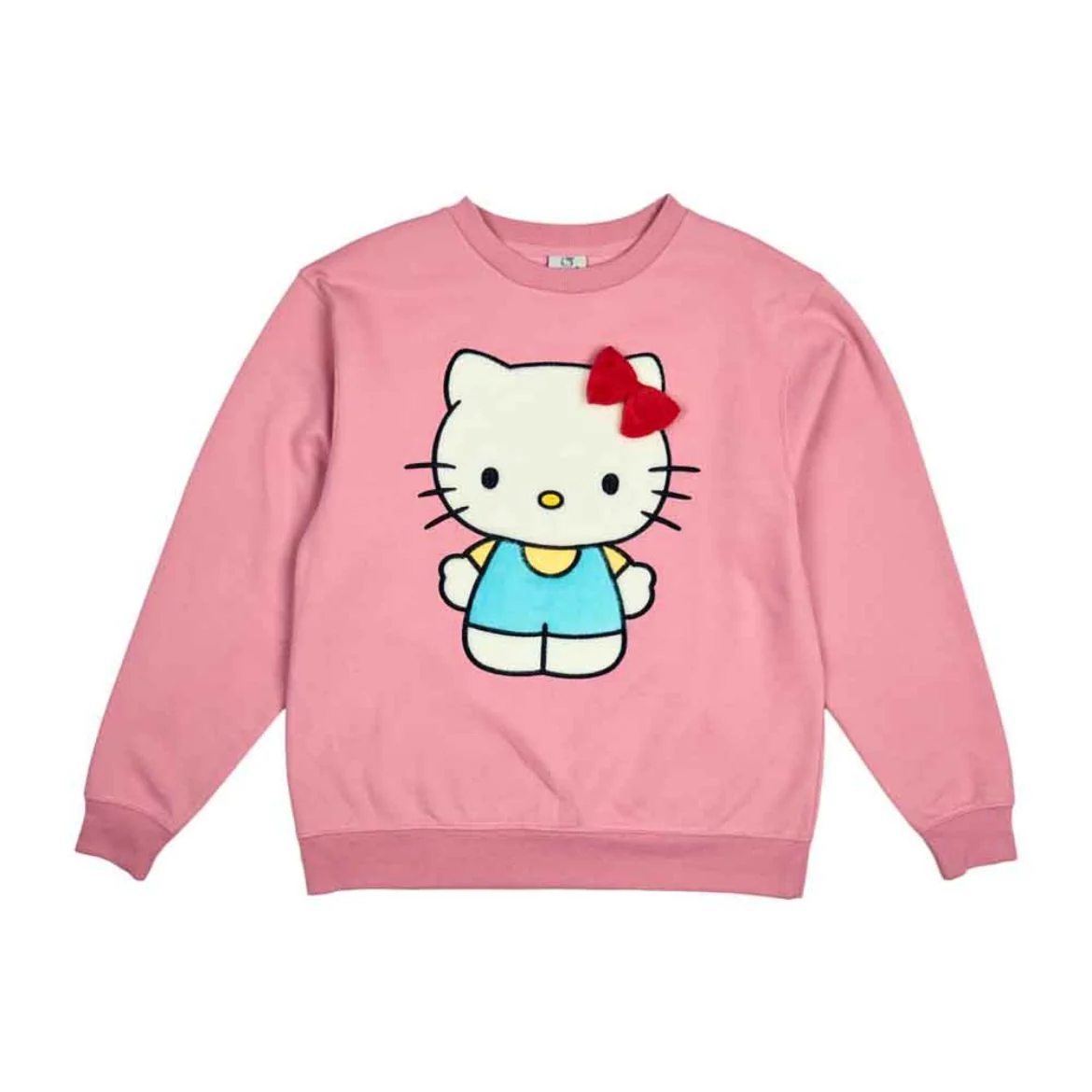 Hello Kitty 3D Bow Oversized Pink Sweatshirt - Image 6