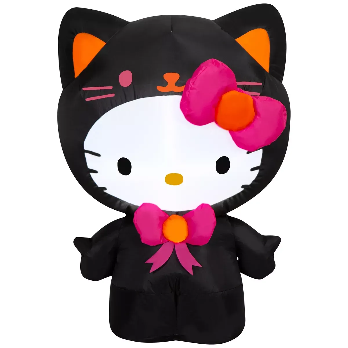 Hello Kitty 3ft Airblown Inflatable (Black Cat) - Image 2
