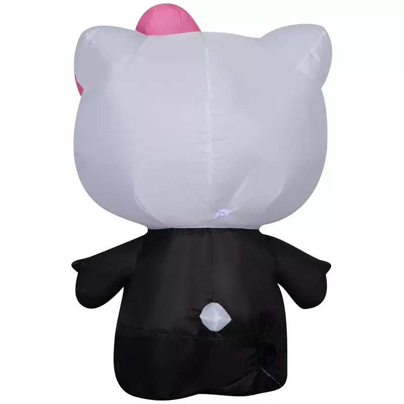 Hello Kitty 3ft Airblown Inflatable (Neon Skeleton) - Image 5