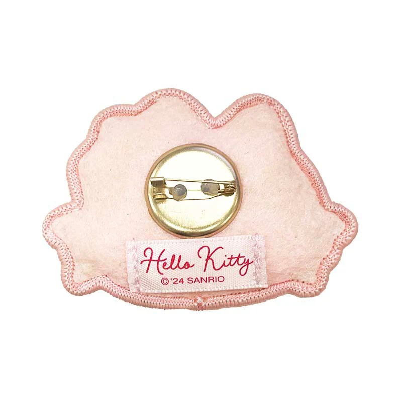 Hello Kitty 50th Anniv. Brooch (Metallic Bow Series) - Image 2