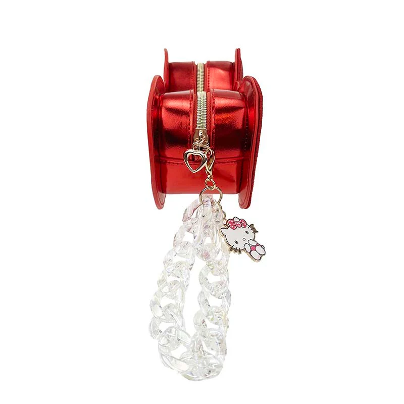 Hello Kitty 50th Anniv. Mini Zipper Pouch (Metallic Bow Series) - Image 4