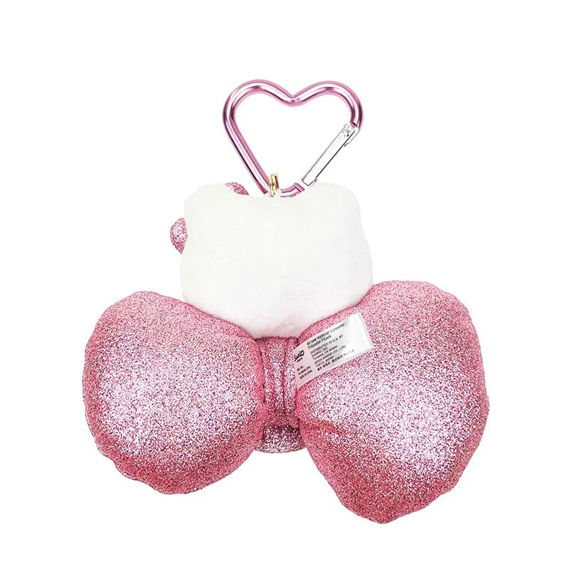 Hello Kitty 50th Anniv. Pink Mascot (Metallic Bow Series) - Image 2