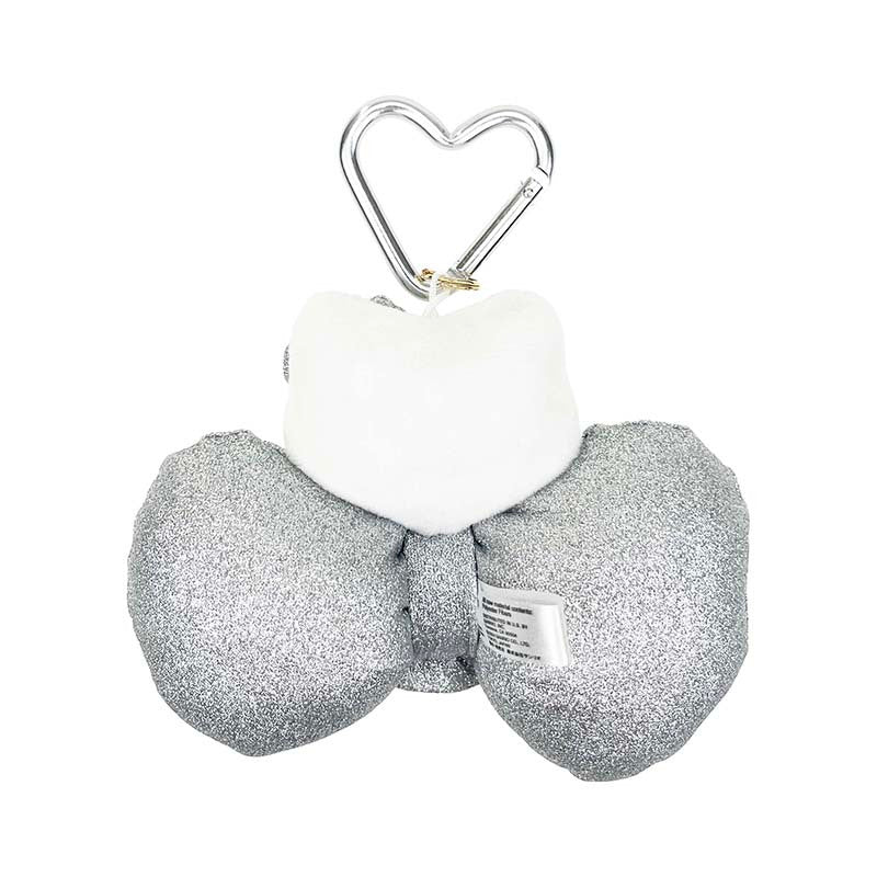 Hello Kitty 50th Anniv. Silver Mascot (Metallic Bow Series) - Image 2