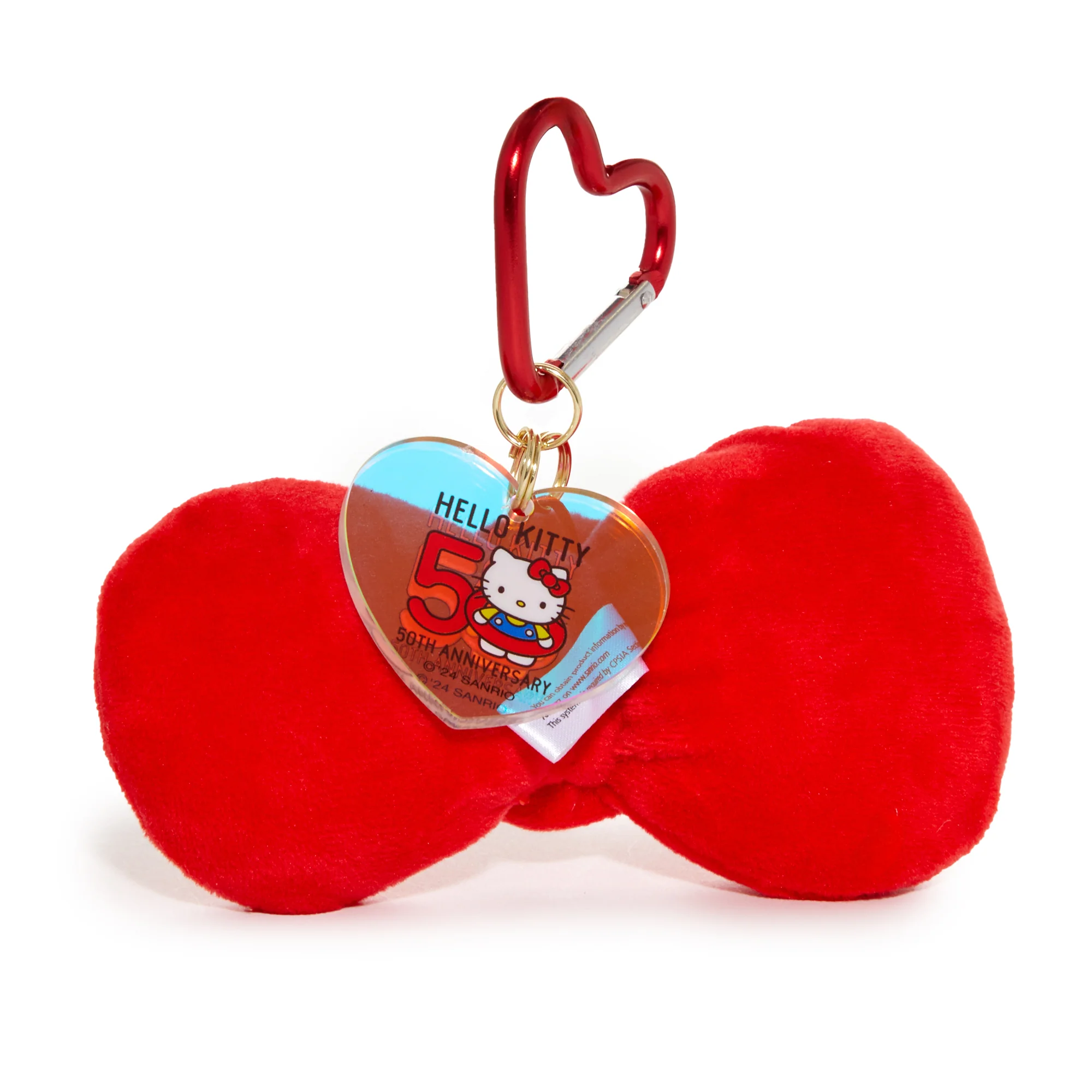 Hello Kitty 50th Anniversary Bow Plush Mascot (2018) - Image 7