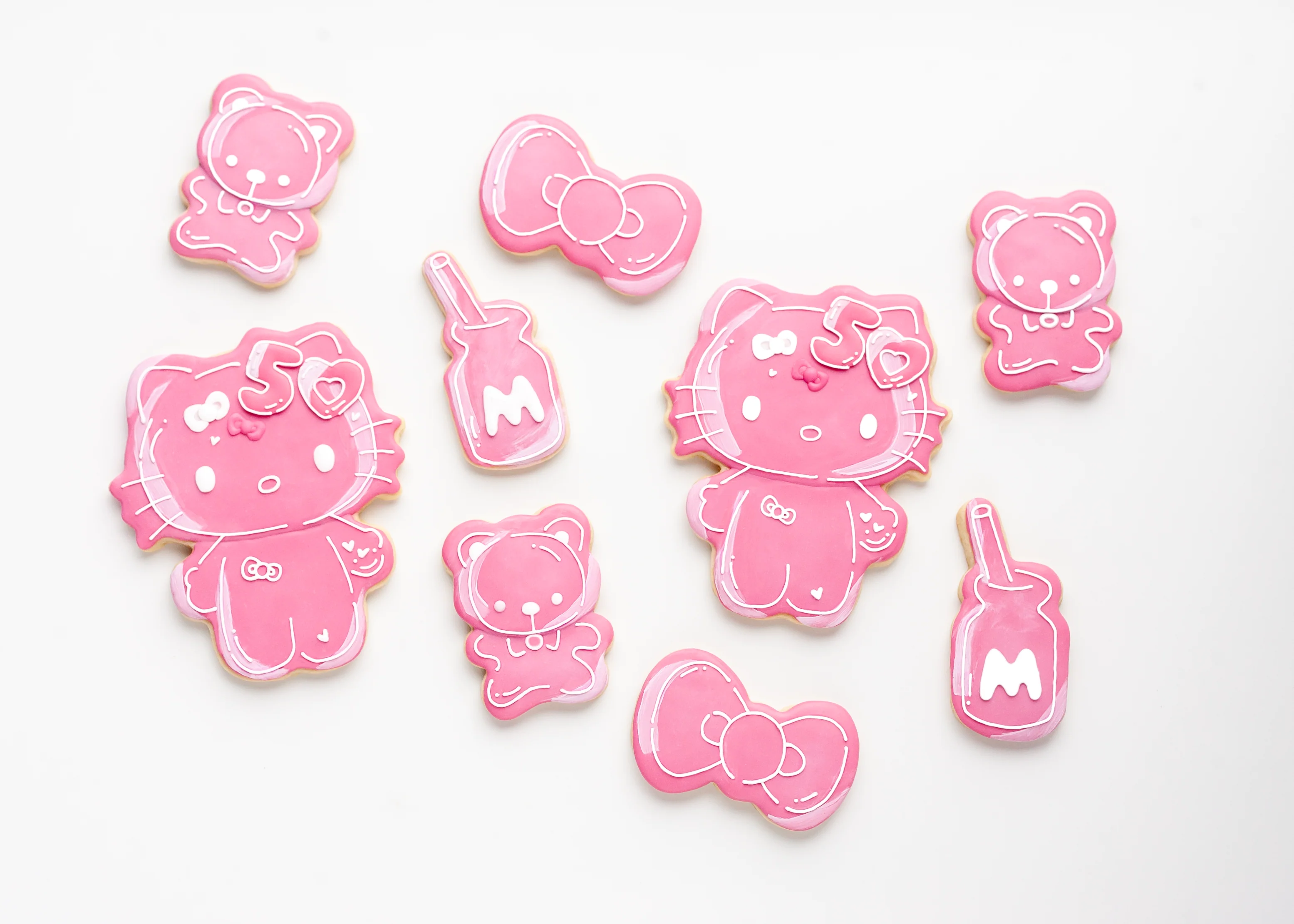 Hello Kitty 50th Anniversary Cookie Stamp and Frosting Set - Image 5
