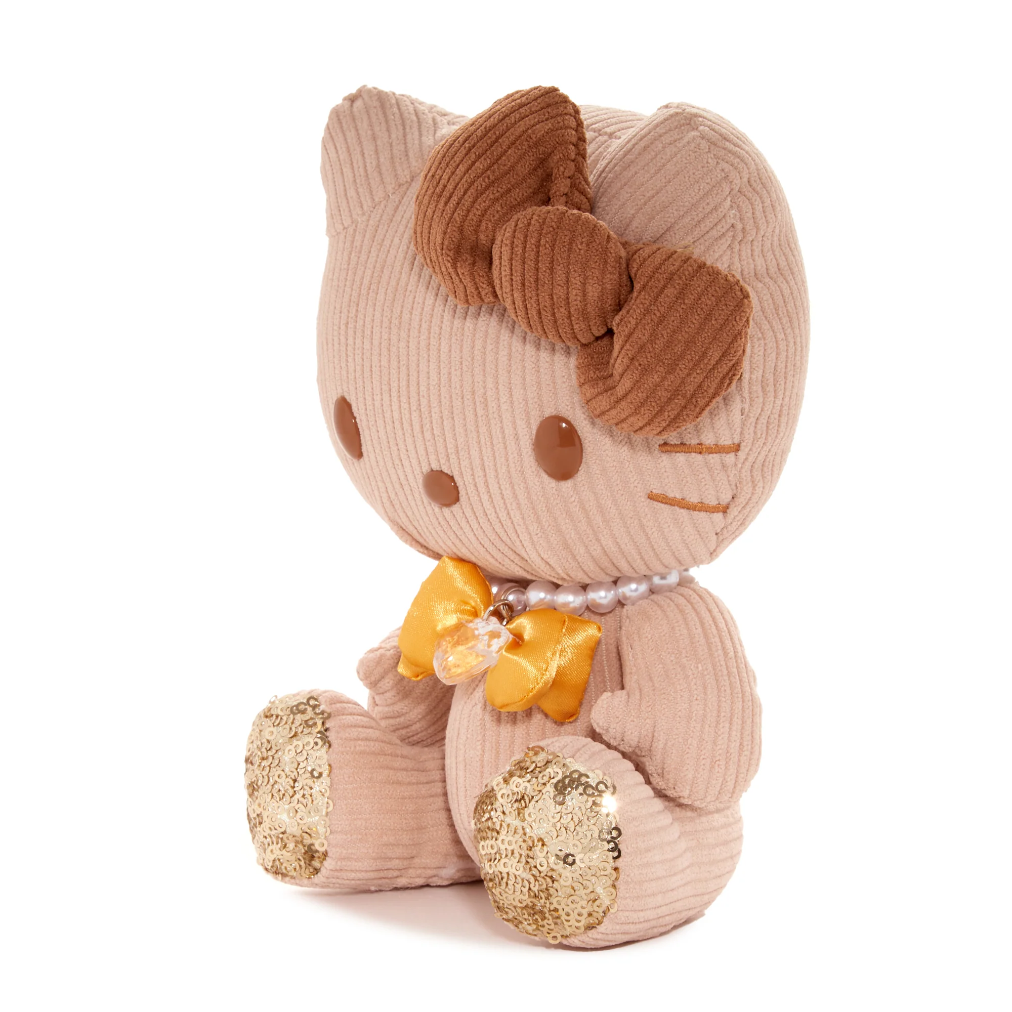 Hello Kitty 7" Jewel Plush (Brown) - Image 2