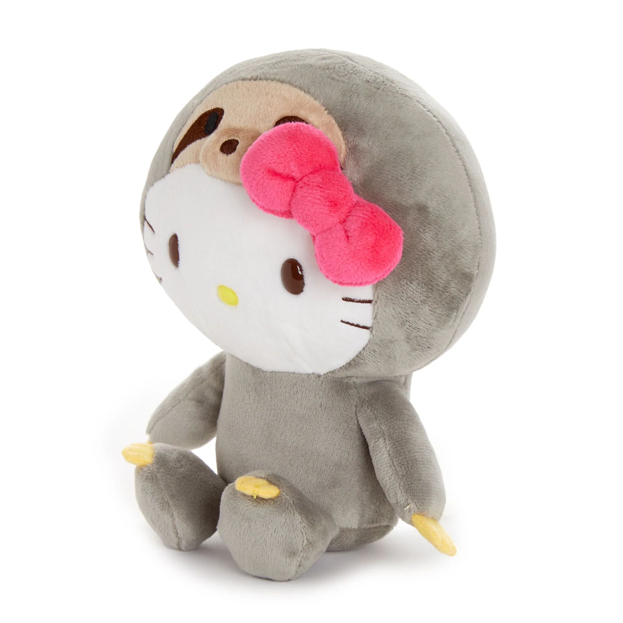 Hello Kitty 7" Sloth Plush (Tropical Animal Series) - Image 2