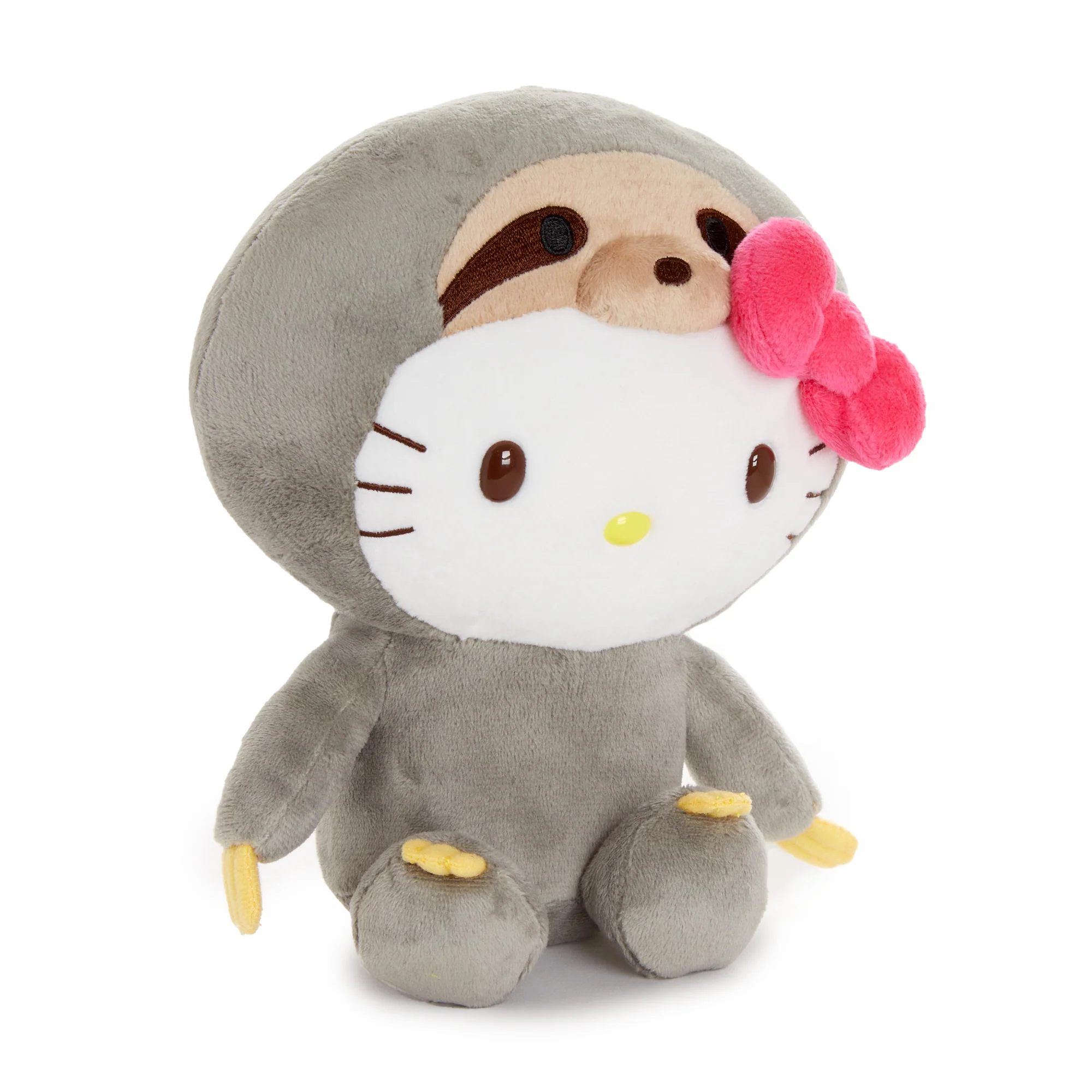 Hello Kitty 7" Sloth Plush (Tropical Animal Series) - Image 3