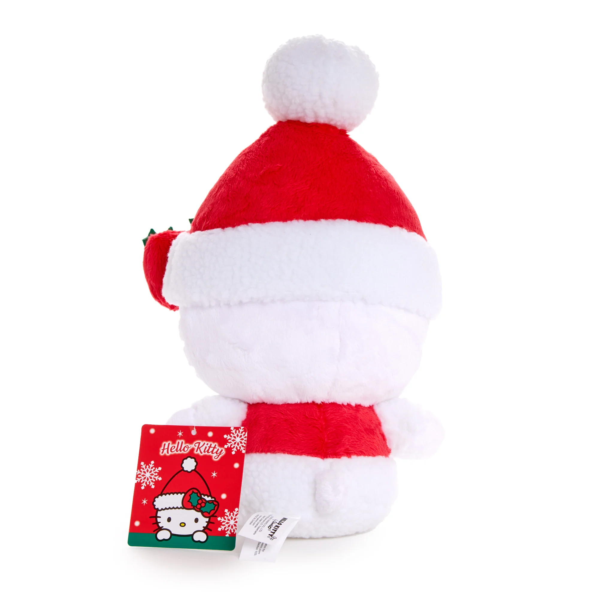Hello Kitty 8" Holiday Santa Plush - Image 5