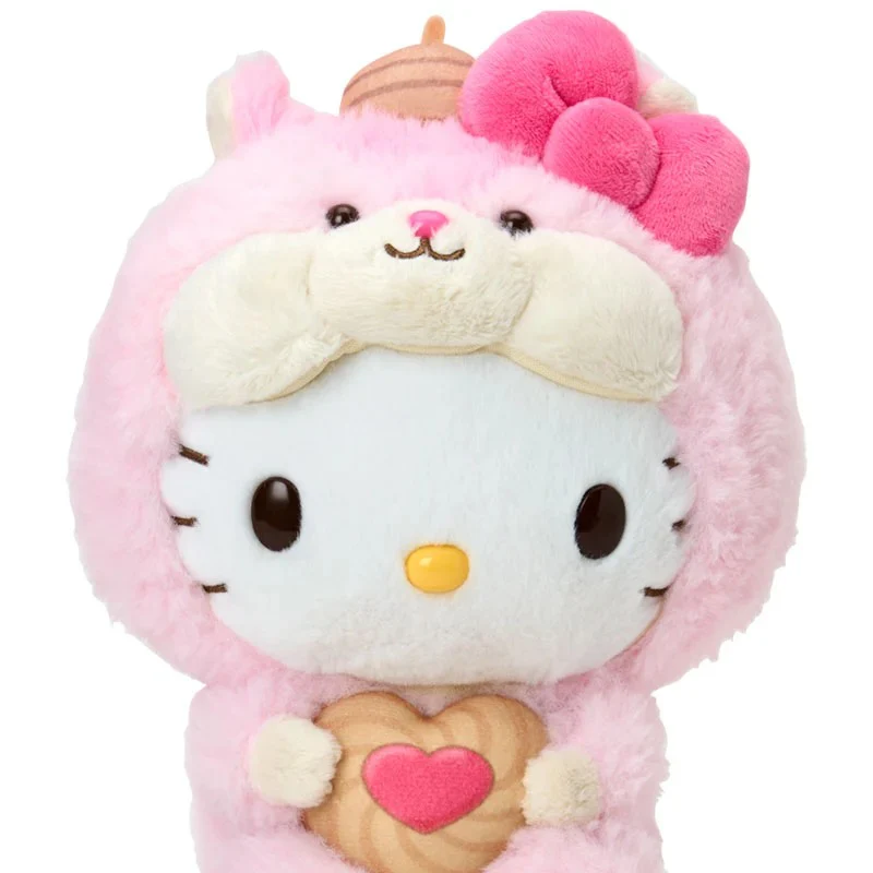 Hello Kitty 8" Plush (Fluffy Squirrel Series) - Image 3