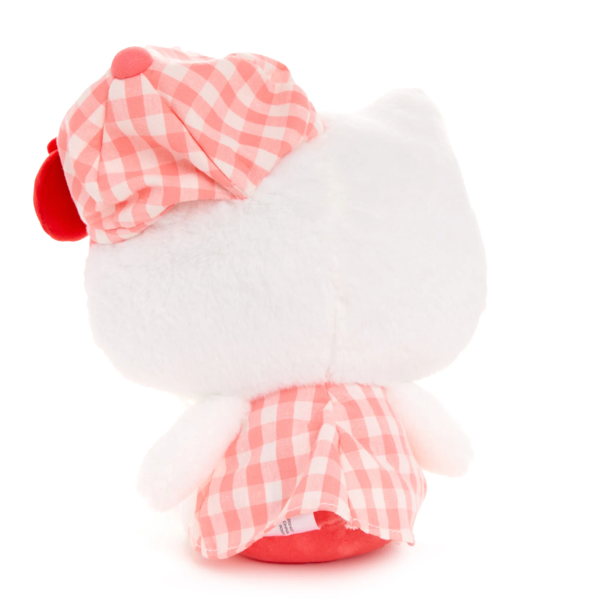 Hello Kitty 8" Plush (Gingham Cap Series) - Image 5