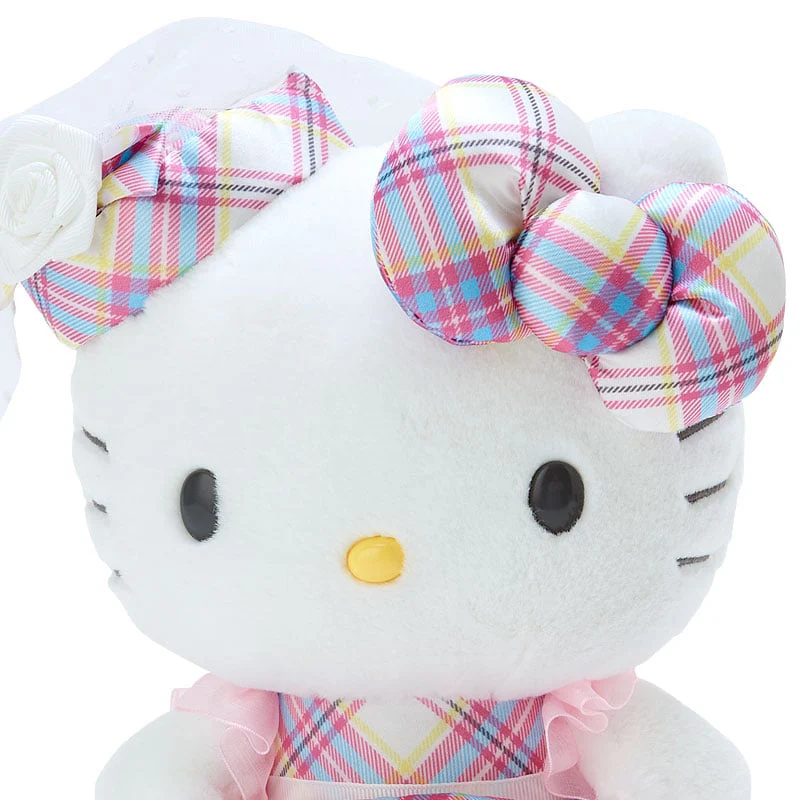 Hello Kitty 8" Plush (Hello Kitty Dress Tartan Series) - Image 3
