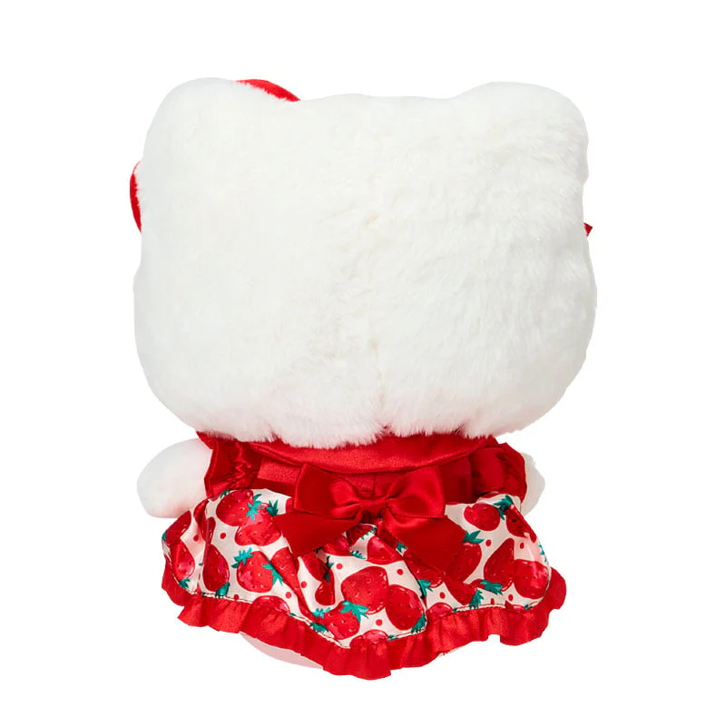 Hello Kitty 8" Plush (Strawberry News 50th Anniv. Series) - Image 3