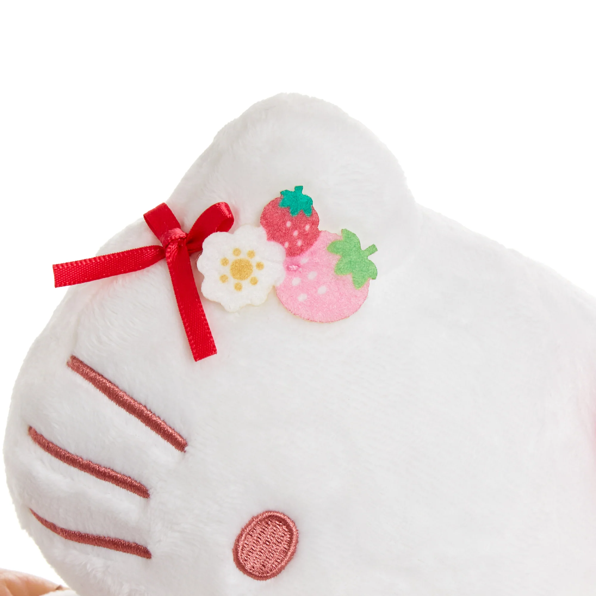 Hello Kitty 8" Plush (Strawberry News 50th Anniversary) - Image 4