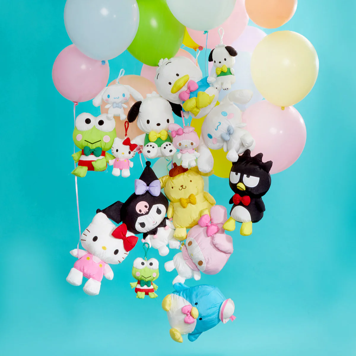Hello KItty 9" Plush (Balloon Kids Series) - Image 2